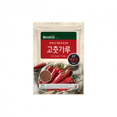 베스트코 고춧가루 1kg (굵은 매운맛)