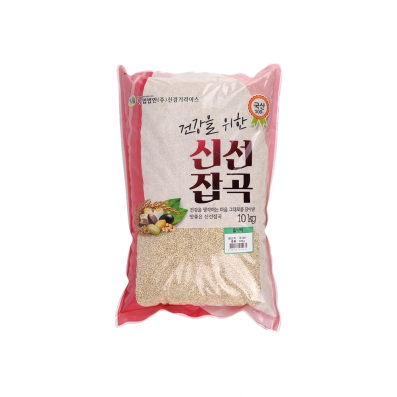 찰보리쌀 신경기 건강을 위한 신선잡곡 10kg