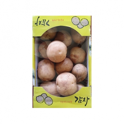 [신선농산] M 감자 소포장 2kg내 (박스)